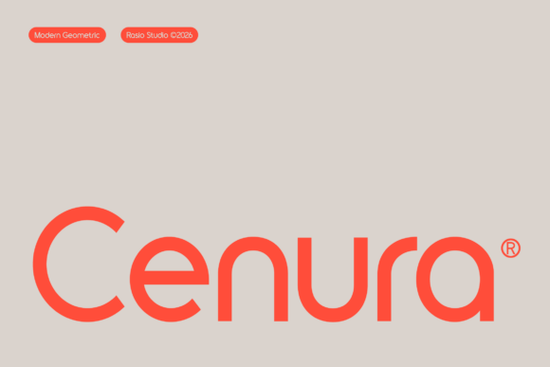 Cenura Font